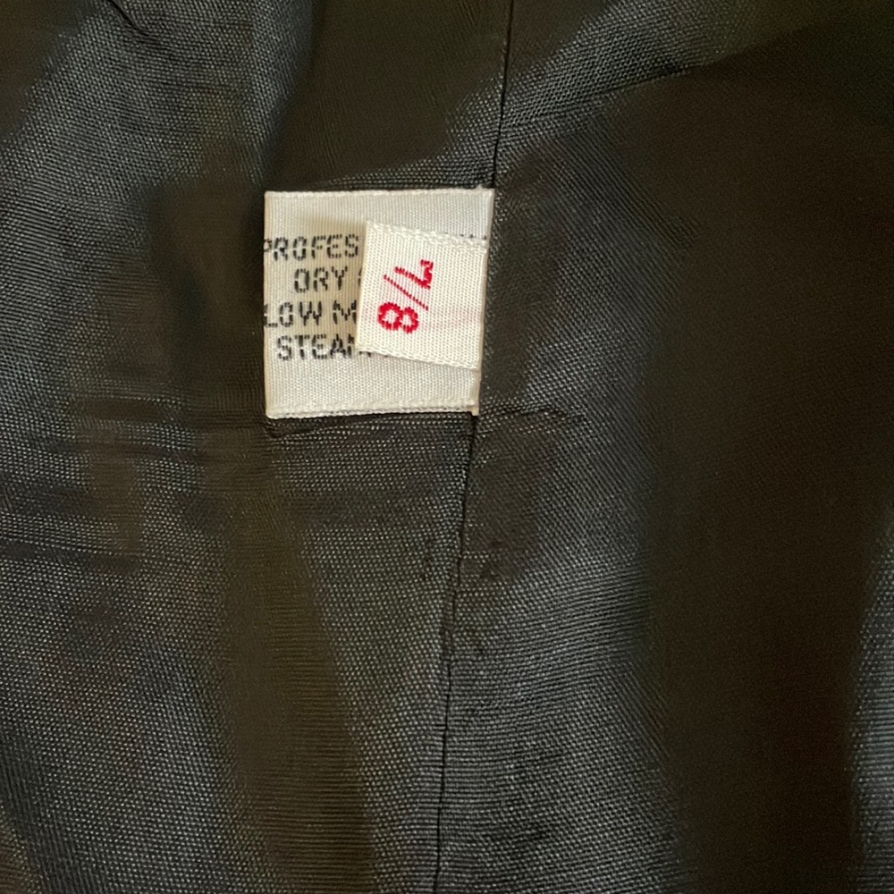 100% Wool Karen Ellis Double Breasted Jacket Size 7/8 - Picture 4 of 5